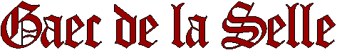 GAEC DE LA SELLE